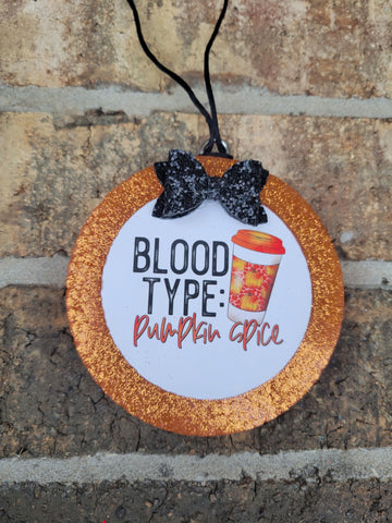 Blood Type- Pumpkin Spice