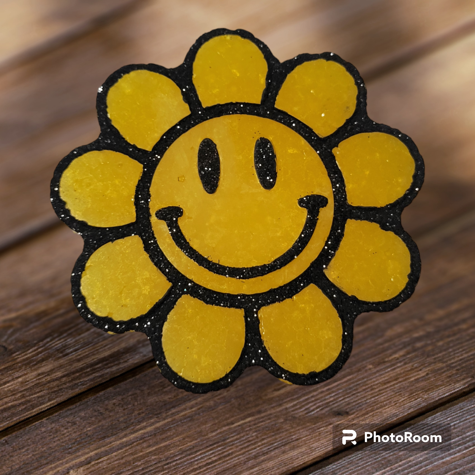 Yellow Flower Smiley